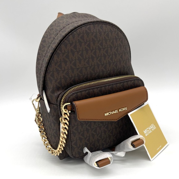 Michael Kors Maisie 2 in 1 Xsmall Backpack Brown - Picture 2 of 10